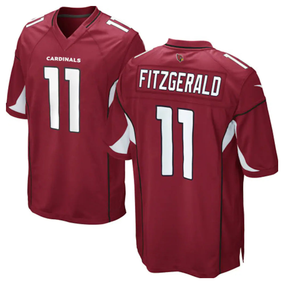 Kooe A.Cardinals #11 Larry Fitzgerald Player Cardinal Game Stitched Jerseys