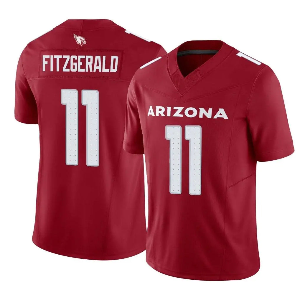 Kooe A.Cardinals #11 Larry Fitzgerald Player Cardinal Vapor F.U.S.E. Limited Home Game Stitched Jerseys