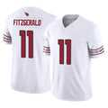 Kooe A.Cardinals #11 Larry Fitzgerald Player White Vapor F.U.S.E. Limited Home Game Stitched Jerseys