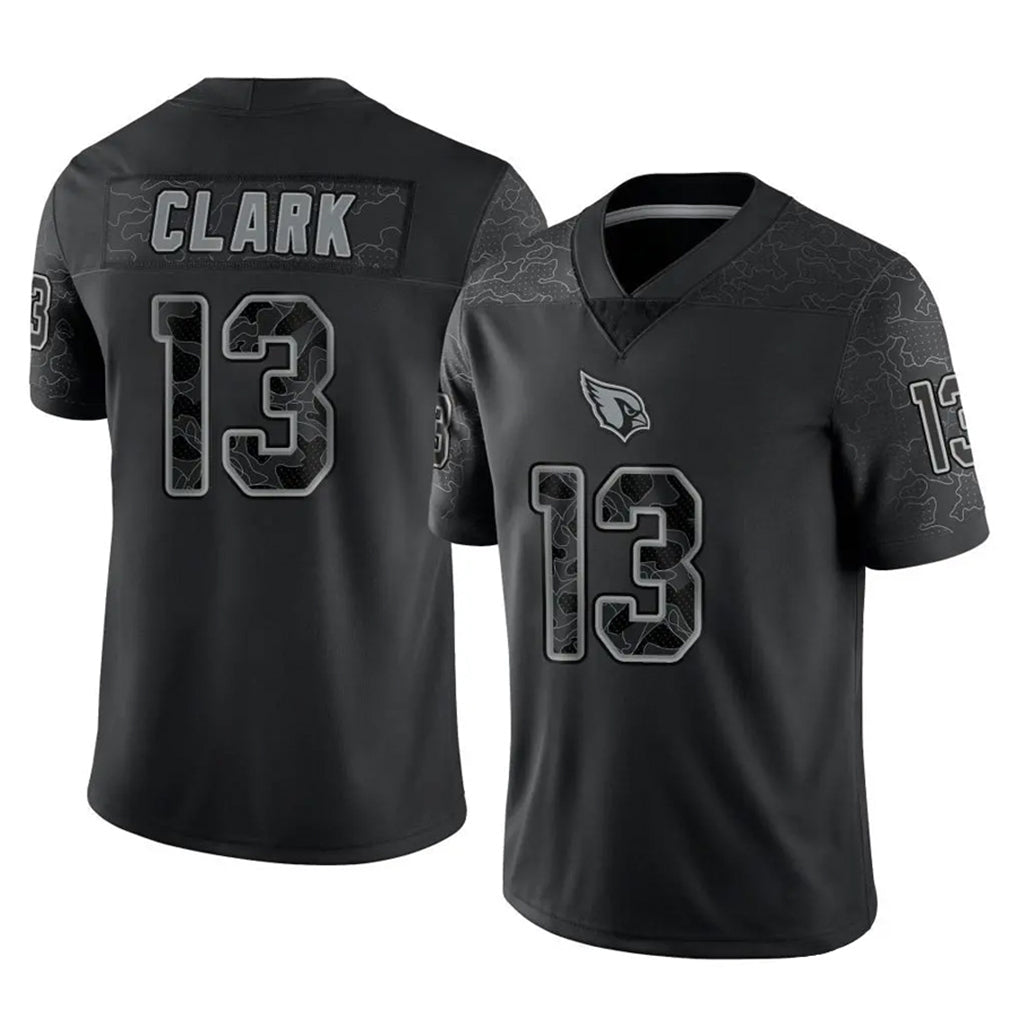 Kooe A.Cardinals #13 Kei'Trel Clark Player Black RFLCTV Limited Home Game Stitched Jerseys