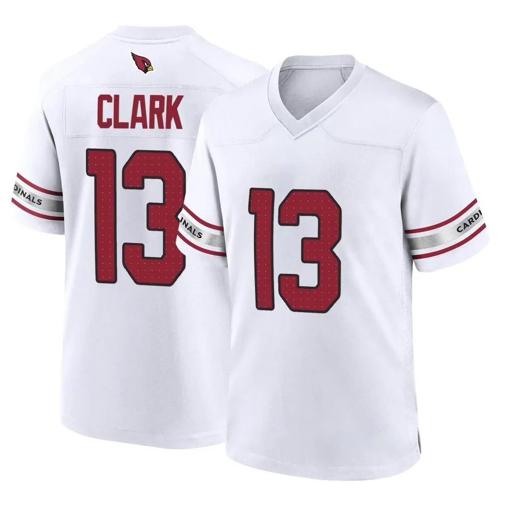 Kooe A.Cardinals #13 Kei'Trel Clark Player White Home Game Stitched Jerseys