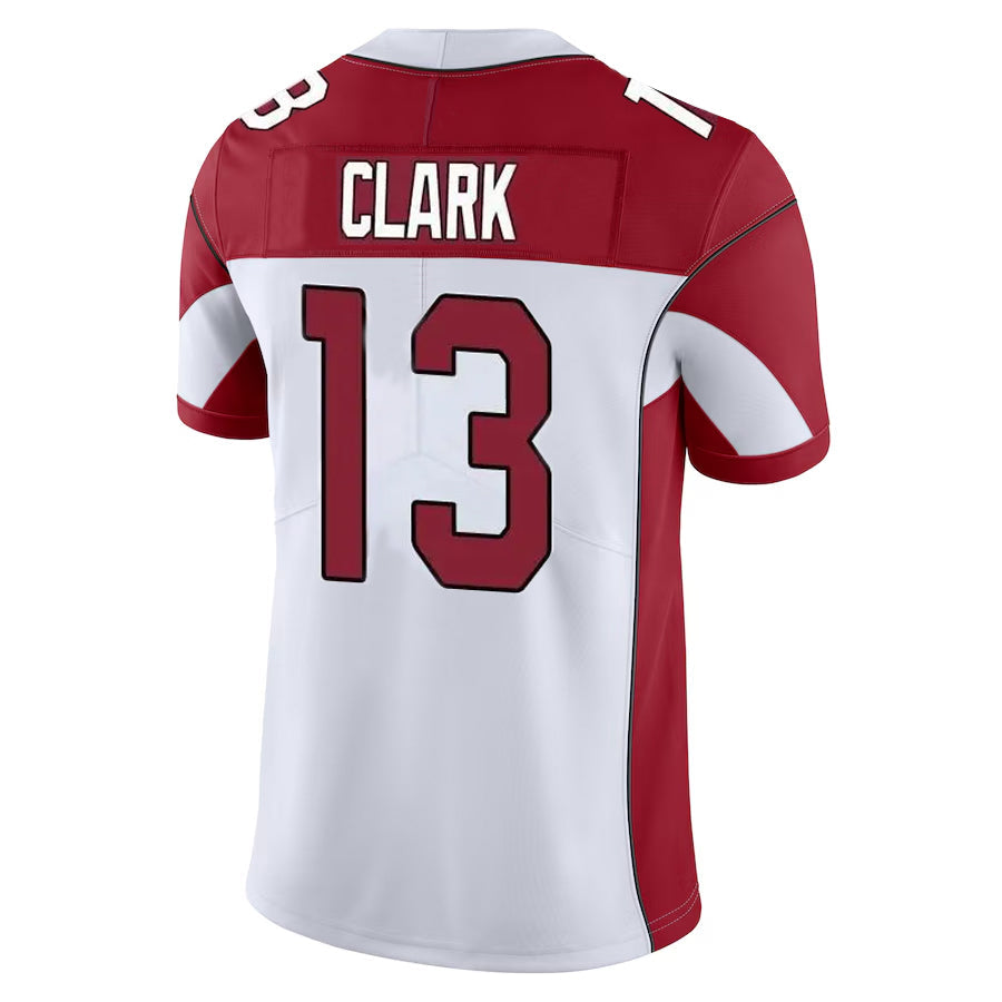 Kooe A.Cardinals #13 Kei'Trel Clark Player White Vapor Limited Home Game  Stitched Jerseys