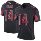 Kooe A.Cardinals #14 Michael Wilson Player Black Vapor Limited Elite Home Game Stitched Jerseys