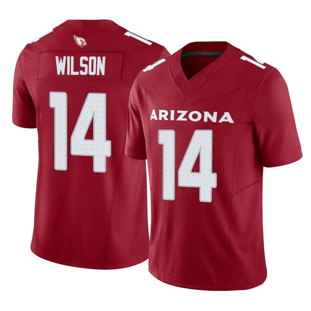 Kooe A.Cardinals #14 Michael Wilson Player Cardinal Vapor F.U.S.E. Limited Home Game Stitched Jerseys