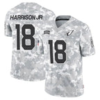 Kooe A.Cardinals #18 Marvin Harrison Jr. Player Camo Salute to Service Limited Stitched Stitched Jerseys