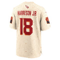 Kooe A.Cardinals #18 Marvin Harrison Jr. Player Cream Rivalries Collection Game Stitched Jerseys