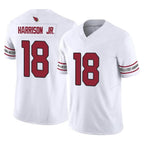 Kooe A.Cardinals #18 Marvin Harrison Jr. Player White Vapor F.U.S.E. Limited Home Game Stitched Jerseys