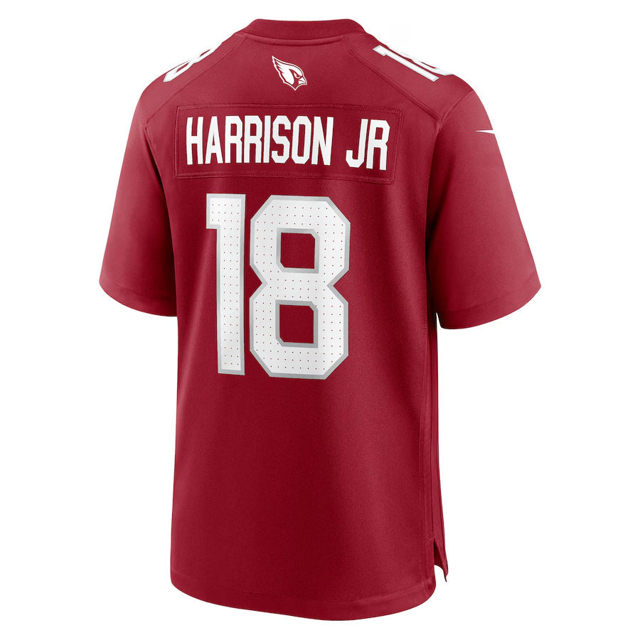 Kooe A.Cardinals #18 Marvin Harrison Jr. Player Cardinal Game Stitched Jerseys