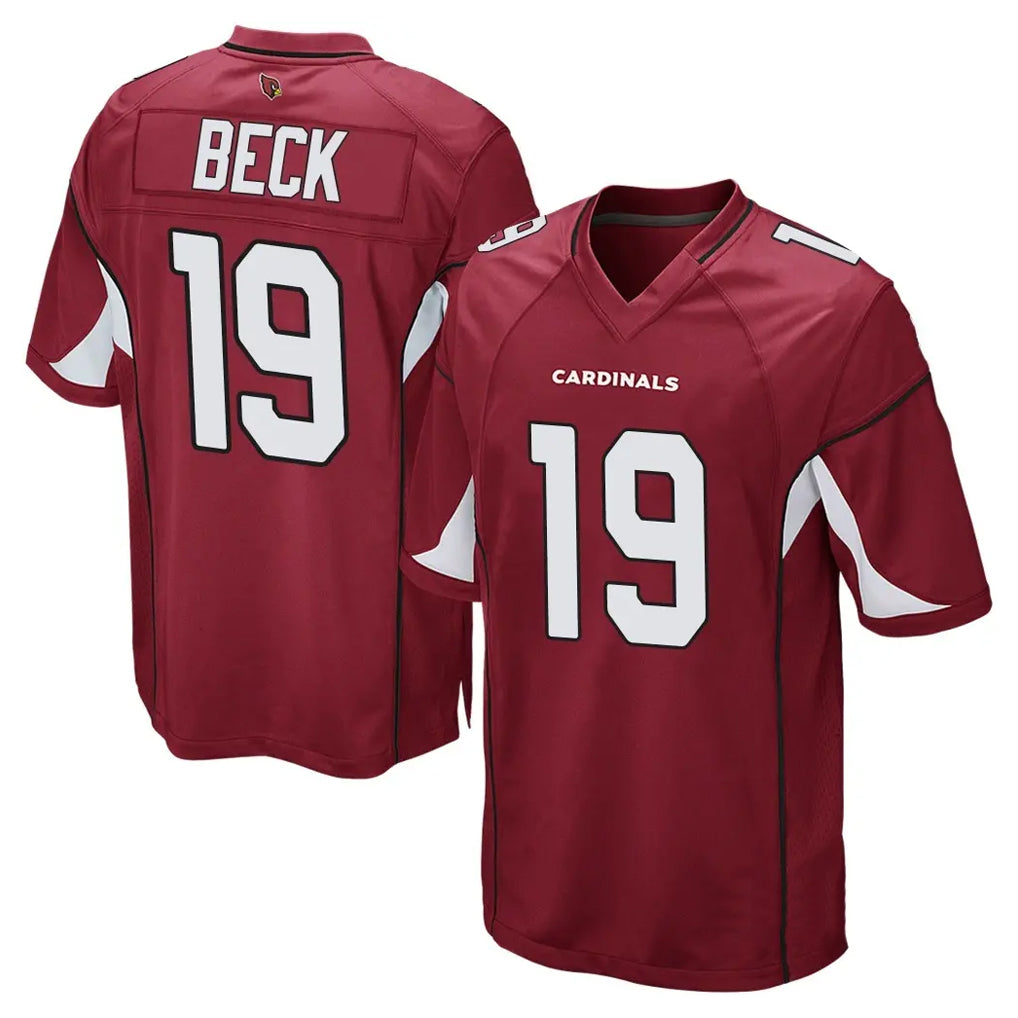 Kooe A.Cardinals #19 Carson Beck Player Cardinal Home Game Stitched Jerseys