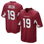 Kooe A.Cardinals #19 Carson Beck Player Cardinal Home Game Stitched Jerseys