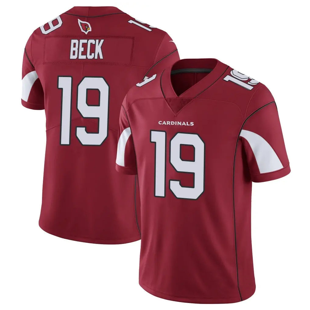 Kooe A.Cardinals #19 Carson Beck Player Cardinal Vapor Limited Home Game  Stitched Jerseys