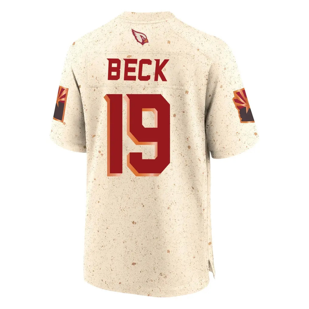 Kooe A.Cardinals #19 Carson Beck Player Cream Rivalries Collection Game Stitched Jerseys