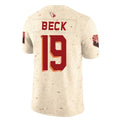 Kooe A.Cardinals #19 Carson Beck Player Cream Rivalries Collection Vapor Limited Home Game Stitched Jerseys