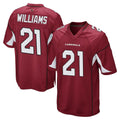 Kooe A.Cardinals #21 Garrett Williams Player Cardinal Home Game Stitched Jerseys
