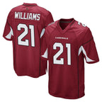 Kooe A.Cardinals #21 Garrett Williams Player Cardinal Home Game Stitched Jerseys