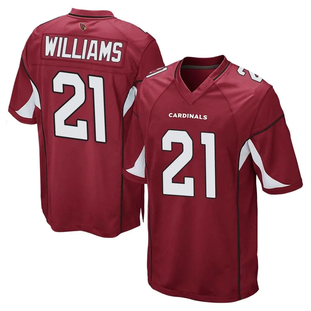 Kooe A.Cardinals #21 Garrett Williams Player Cardinal Home Game Stitched Jerseys