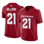 Kooe A.Cardinals #21 Garrett Williams Player Cardinal Vapor F.U.S.E. Limited Home Game Stitched Jerseys