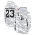 Kooe A.Cardinals #23 Sean Murphy-Bunting Player Camo Salute to Service Hoodies Stitched Jerseys
