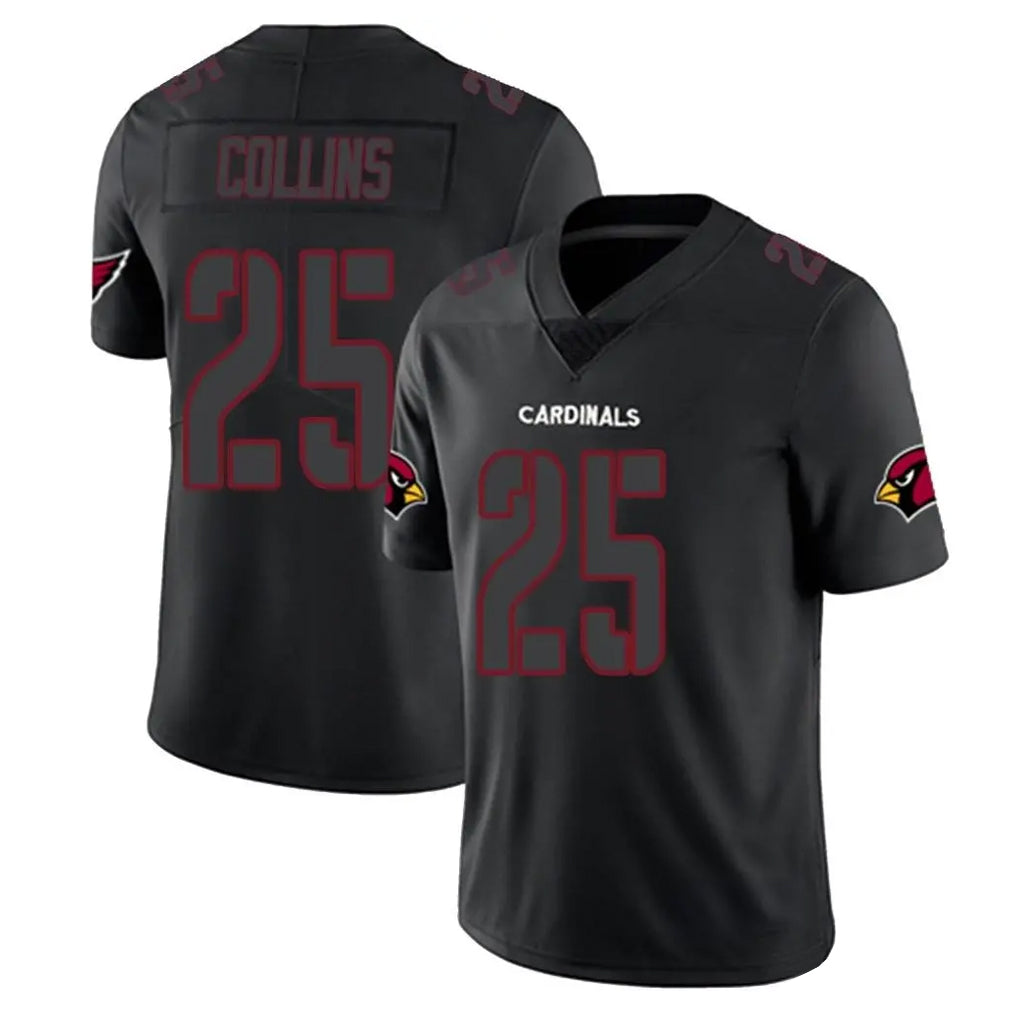 Kooe A.Cardinals #25 Zaven Collins Player Black Impact Limited Home Game Stitched Jerseys