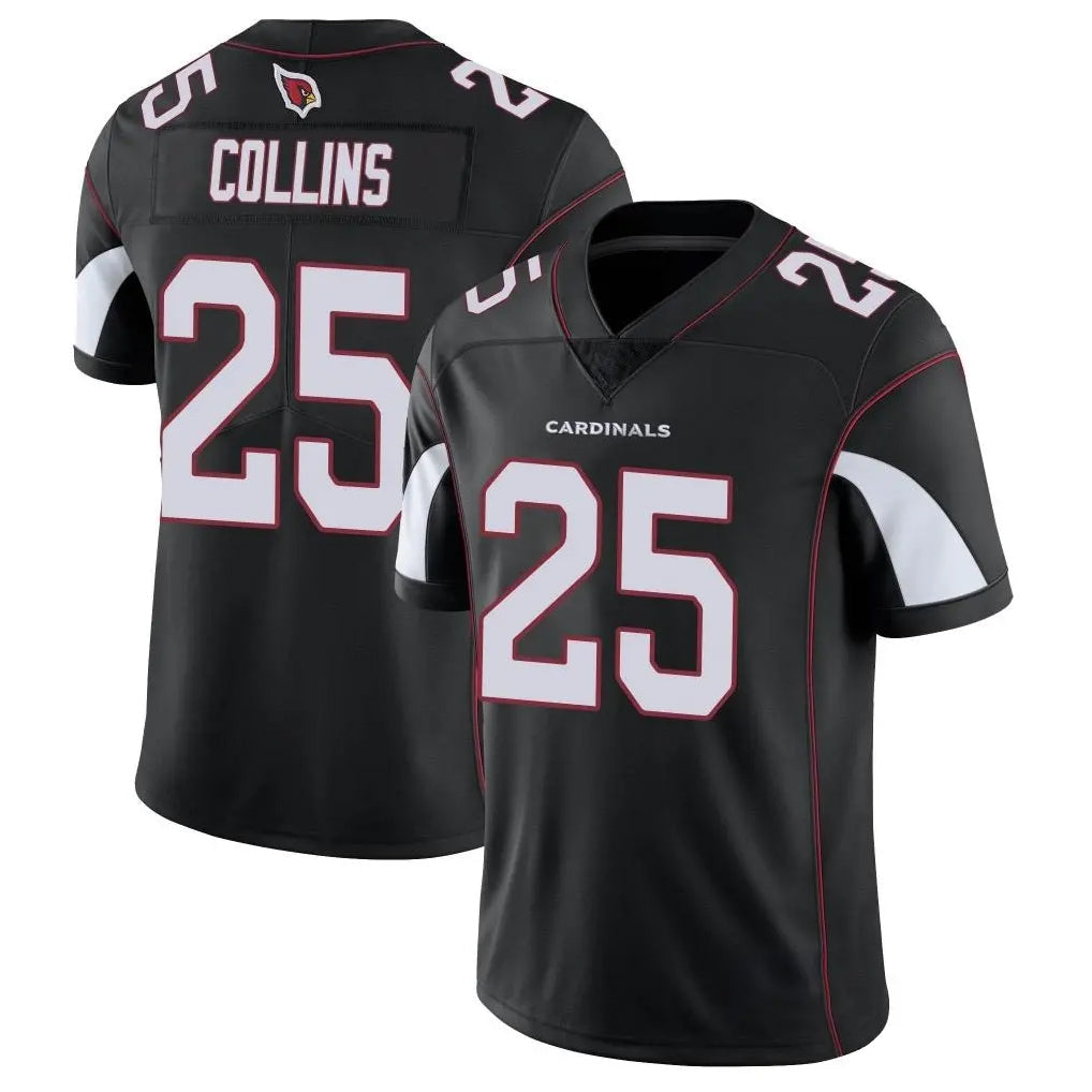Kooe A.Cardinals #25 Zaven Collins Player Black Vapor Limited Home Game Stitched Jerseys