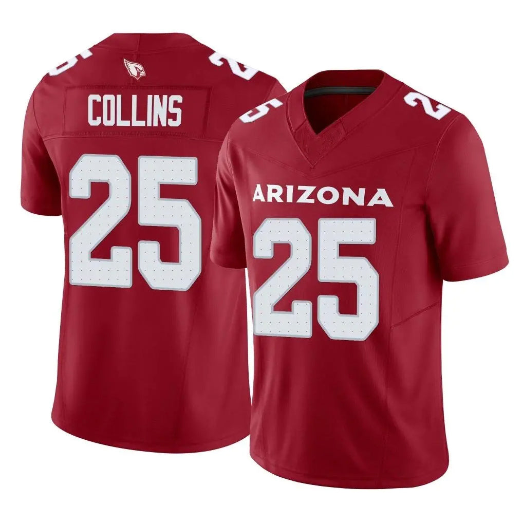 Kooe A.Cardinals #25 Zaven Collins Player Cardinal Vapor F.U.S.E. Limited Home Game Stitched Jerseys