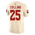 Kooe A.Cardinals #25 Zaven Collins Player Cream Rivalries Collection Vapor Limited Home Game Stitched Jerseys