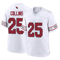 Kooe A.Cardinals #25 Zaven Collins Player White Home Game Stitched Jerseys