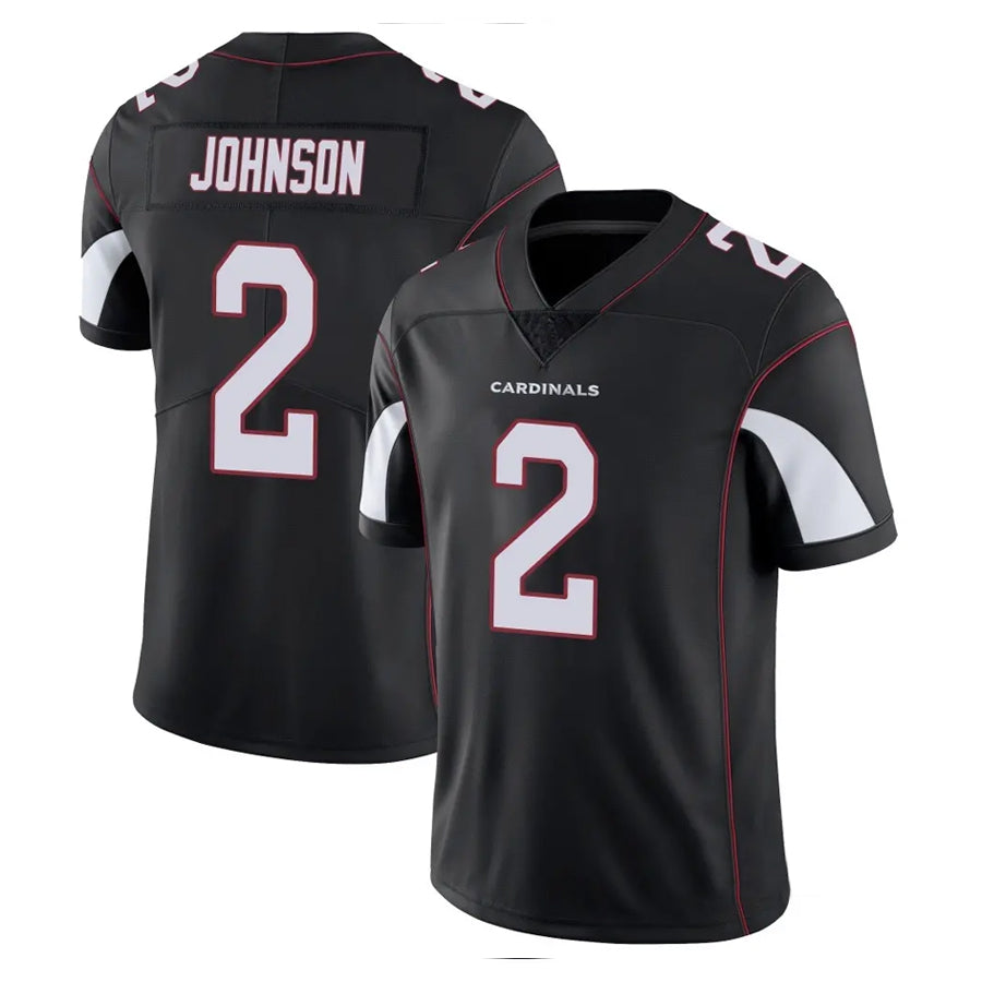 Kooe A.Cardinals #2 Will Johnson Player Black Vapor Limited Home Game Stitched Jerseys