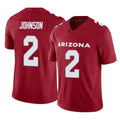 Kooe A.Cardinals #2 Will Johnson Player Cardinal Vapor F.U.S.E. Limited Home Game Stitched Jerseys