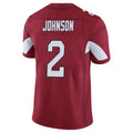 Kooe A.Cardinals #2 Will Johnson Player Cardinal Vapor Limited Home Game  Stitched Jerseys