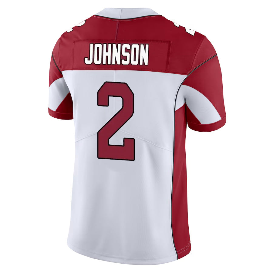 Kooe A.Cardinals #2 Will Johnson Player White Vapor Limited Home Game Stitched Jerseys