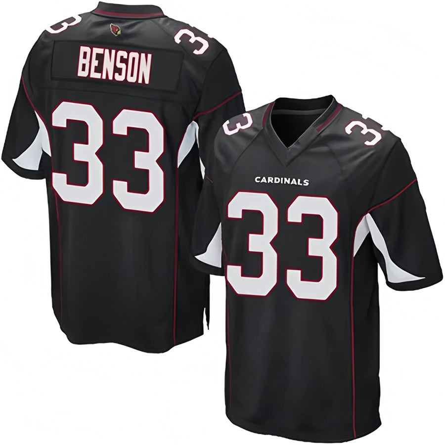 Kooe A.Cardinals #33 Trey Benson Player Black Alternate Game Stitched Jerseys