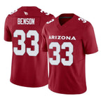 Kooe A.Cardinals #33 Trey Benson Player Cardinal Vapor F.U.S.E. Limited Home Game Stitched Jerseys