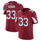 Kooe A.Cardinals #33 Trey Benson Player Cardinal Vapor Limited Home Game  Stitched Jerseys
