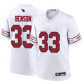 Kooe A.Cardinals #33 Trey Benson Player White Game Home Stitched Jerseys