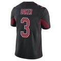 Kooe A.Cardinals #3 Budda Baker Player Black Limited Elite Home Game Stitched Jerseys