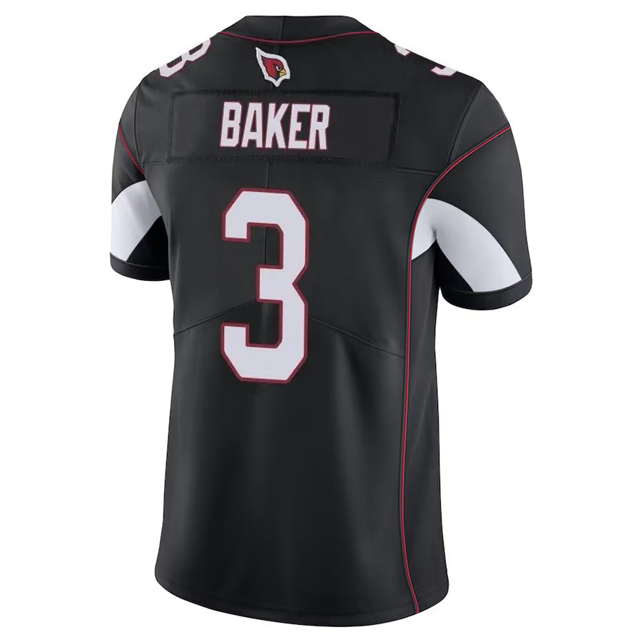 Kooe A.Cardinals #3 Budda Baker Player Black Vapor Limited Home Game Stitched Jerseys