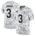 Kooe A.Cardinals #3 Budda Baker Player Camo Salute to Service Limited Stitched Stitched Jerseys