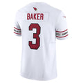 Kooe A.Cardinals #3 Budda Baker Player White Vapor F.U.S.E. Limited Stitched Jerseys