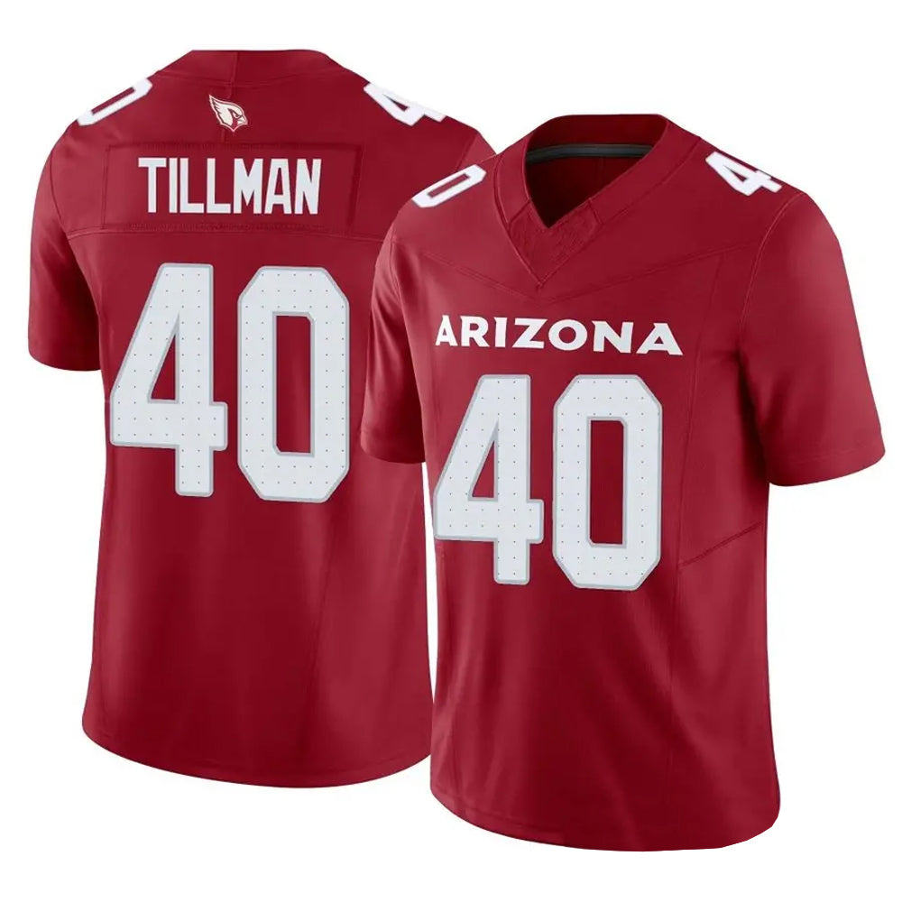 Kooe A.Cardinals #40 Pat Tillman Player Cardinal Vapor F.U.S.E. Limited Stitched Jerseys