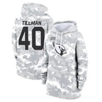 Kooe A.Cardinals #40 Pat Tillman Player Arctic Camo Salute to Service Limited Hoodie Stitched Jerseys