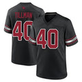 Kooe A.Cardinals #40 Pat Tillman Player Black Game Stitched Jerseys