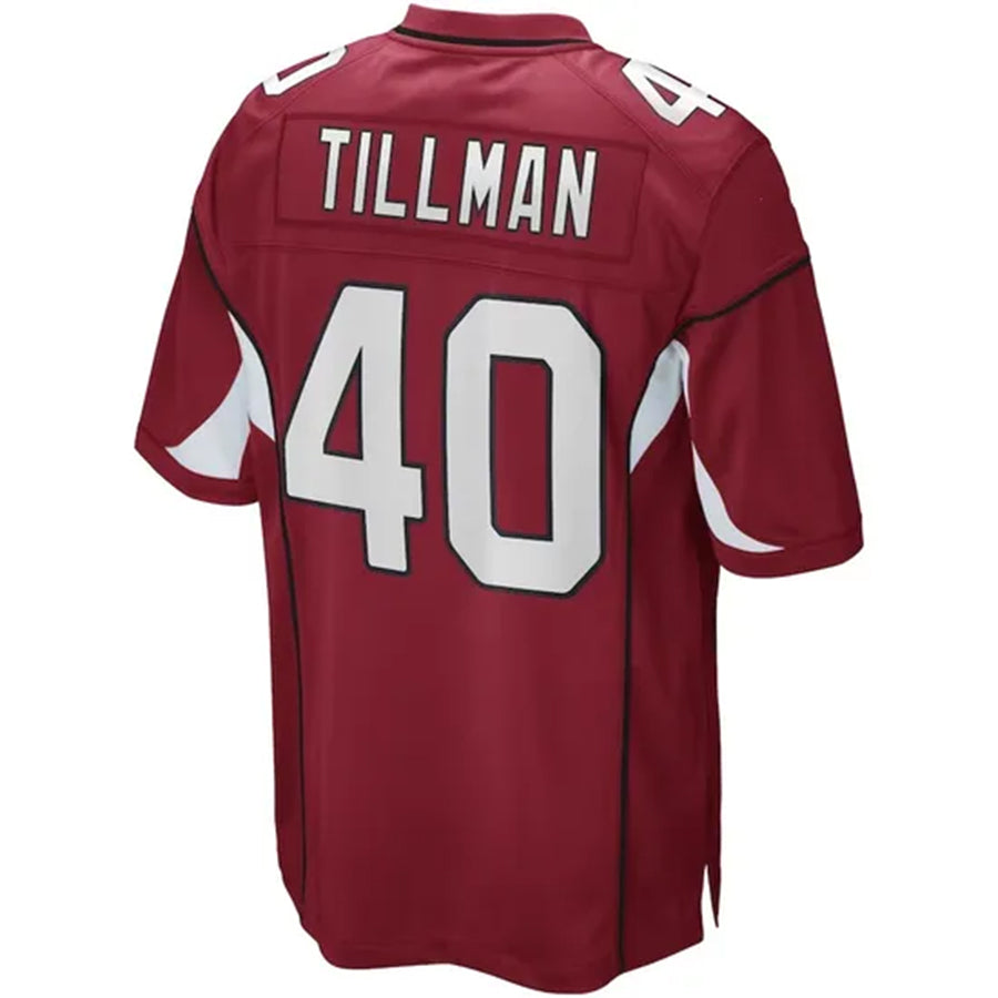 Kooe A.Cardinals #40 Pat Tillman Player Cardinal Game Stitched Jerseys