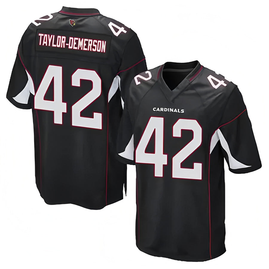 Kooe A.Cardinals #42 Dadrion Taylor-Demerson Player Black Game Stitched Jerseys