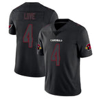 Kooe A.Cardinals #4 Jeremiyah Love Player Black Impact Limited Home Game Stitched Jerseys