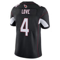 Kooe A.Cardinals #4 Jeremiyah Love Player Black Vapor Limited Home Game Stitched Jerseys