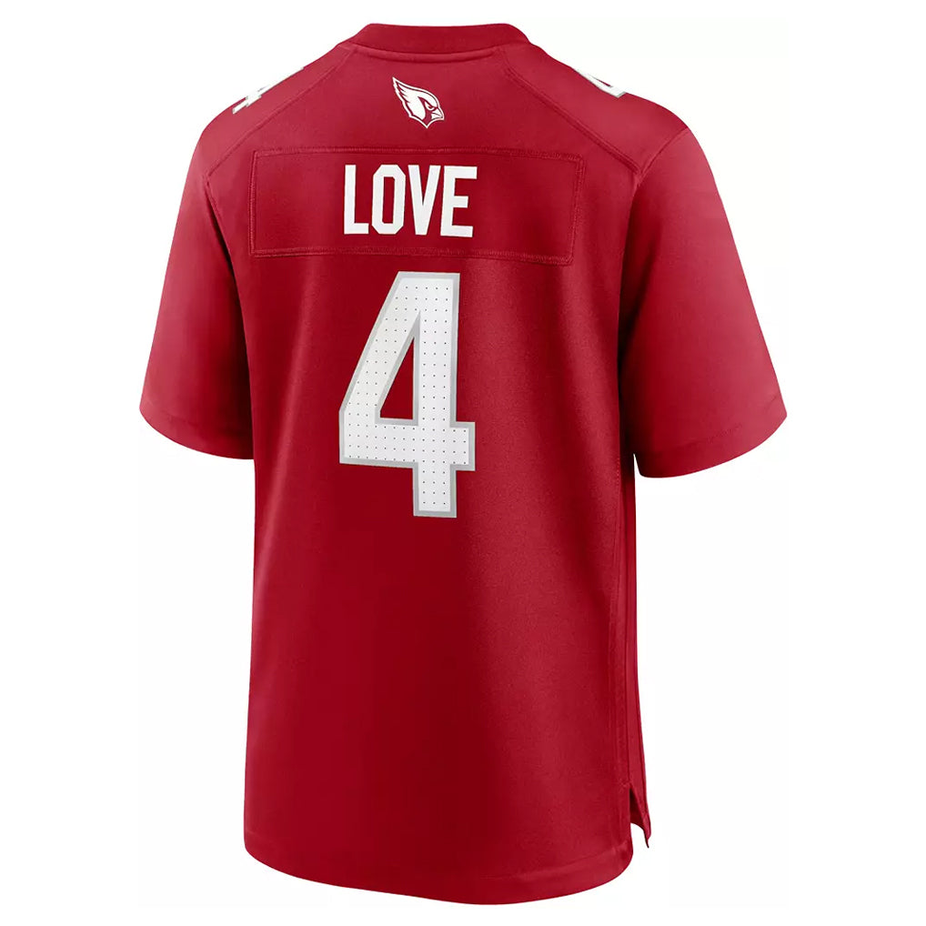 Kooe A.Cardinals #4 Jeremiyah Love Player Cardinal Limited Home Game Stitched Jerseys
