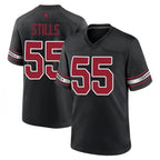 Kooe A.Cardinals #55 Dante Stills Player Black Home Game Stitched Jerseys