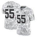 Kooe A.Cardinals #55 Dante Stills Player Camo Salute to Service Limited Home Stitched Jerseys