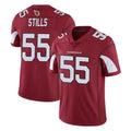 Kooe A.Cardinals #55 Dante Stills Player Cardinal Vapor Limited Home Game  Stitched Jerseys